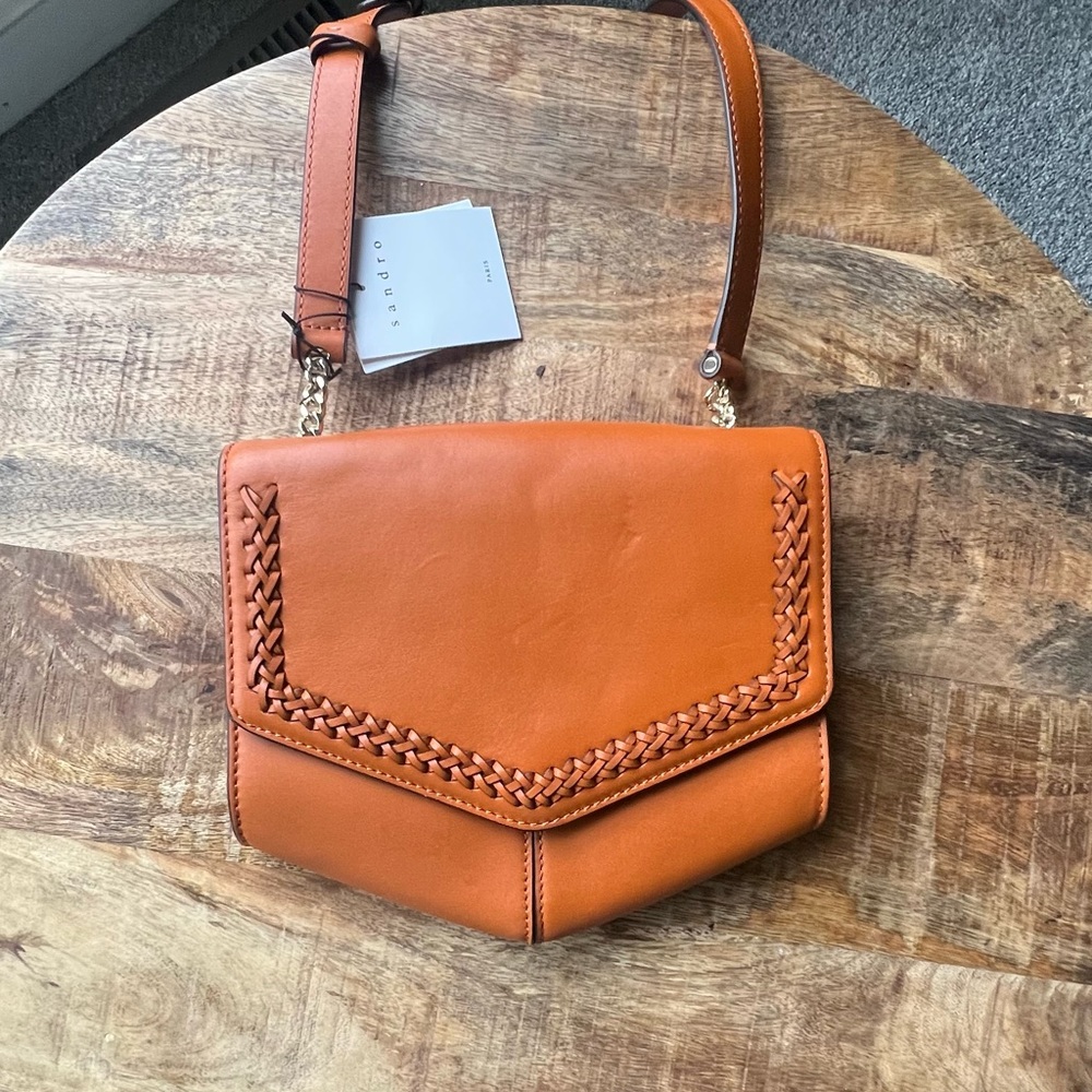 Sandro Burnt Orange Handbag